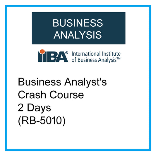 Business Analyst's Crash Course – 2 Days [RB-5010]