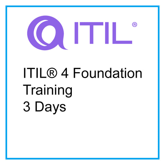 ITIL® 4 Foundation Training - 3 Days [RA2101]